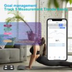 Smart Scales, Weight and Fat, FSA HSA Compliant - High Accuracy Bluetooth Digital Bathroom Scales, BMI, Heart Rate and 15 Metrics, App Sync, 400 lbs - Image 5