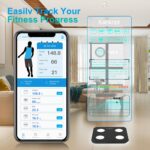 Smart Scales, Weight and Fat, FSA HSA Compliant - High Accuracy Bluetooth Digital Bathroom Scales, BMI, Heart Rate and 15 Metrics, App Sync, 400 lbs - Image 7