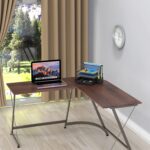 Simple Houseware 3-Tier Desk Organizer with Sliding Drawer, Hanging File Holder and Pen Holder Accessory, Black - Image 6