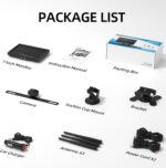eRapta Wireless Backup Camera 7 Inch Rear View Monitor Kit HD 1080P Easy Installation 2 Channels Waterproof Night Vision Reverse Cam for Camper Van Truck Trailer AWT7 - Image 9