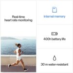 H10 Heart Rate Monitor Chest Strap - ANT + Bluetooth, Waterproof HR Sensor for Men and Women - Image 5