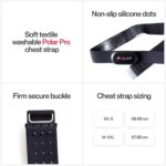 H10 Heart Rate Monitor Chest Strap - ANT + Bluetooth, Waterproof HR Sensor for Men and Women - Image 6