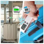 Luggage Scale, 110lb Luggage Weight Scale with 4 Unit Switching Functions&LED Display, Luggage Scale Travel Digital for Weighing Luggage, Backpacks, Packages and Markets - Image 7