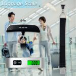 Luggage Scale, 110lb Luggage Weight Scale with 4 Unit Switching Functions&LED Display, Luggage Scale Travel Digital for Weighing Luggage, Backpacks, Packages and Markets - Image 8