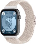2 Packs Nylon Braided Band Compatible with Huawei Watch Fit 3 Women Men Lightweight Sport Replacement Wristbands Intended Adjustable Strap for Huawei Watch Fit 3 - Image 4