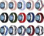 2 Packs Nylon Braided Band Compatible with Huawei Watch Fit 3 Women Men Lightweight Sport Replacement Wristbands Intended Adjustable Strap for Huawei Watch Fit 3 - Image 8