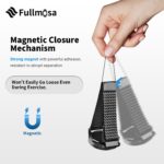 Fullmosa 18mm 20mm 22mm Stainless Steel Watch Band, Mesh Loop Magnetic Clasp Watch Strap Compatible with Garmin Vivoactive 4S/Vivomove 3S, Samsung Galaxy Watch 5 40mm 44mm - Image 7