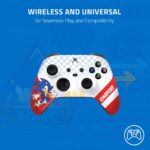 Razer Limited Edition Xbox Series X|S and Xbox One Controller with Charging Stand – Sonic the Hedgehog - Image 4