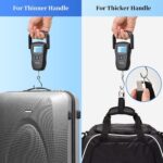 Rechargeable Luggage Scale, Digital Portable Bag Scale for Travel, Suitcase Weight Scale with Strap & Comfortable Handle, 110lb/50kg Capacity - Image 5