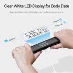 Smart Scale with BMI Body Fat Muscle Mass, 8 Sensors Body Composition Scales Most Accurate Body Pod Scale, FSA&HSA Eligible - Image 3