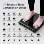 Smart Scale with BMI Body Fat Muscle Mass, 8 Sensors Body Composition Scales Most Accurate Body Pod Scale, FSA&HSA Eligible - Image 4
