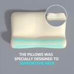 RESTCLOUD Contour Memory Foam Pillow, Cervical Neck Pillow for Neck Pain Relief, Ergonomic Memory Foam Neck Pillow for Side and Back Sleeper - Image 4