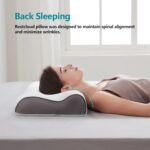 RESTCLOUD Contour Memory Foam Pillow, Cervical Neck Pillow for Neck Pain Relief, Ergonomic Memory Foam Neck Pillow for Side and Back Sleeper - Image 5