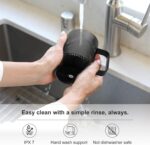 vsitoo S3PRO Rechargeable Heated Coffee Mug, 14oz, Self Heating with Lid and Spoon, APP & Manual Controlled, Smart Mug Warmer with 90 Min Battery Life, Black - Image 7
