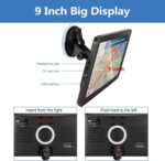 GPS Navigator for Car Truck RV, 9-inch High-Definition Touch Screen，2025 Maps (Free Lifetime Updates), Support Voice Turn Direction Guidance/Speed and Red Light Warning/Custom Truck Routing - Image 7