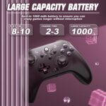 Dinosoo Wireless Controller for Xbox Series X/S/Xbox One, PC, Dual Vibration TURBO Function Headphone Jack Macro Function Phantom Magenta - Upgrading with a PC before connecting to Xbox - Image 5