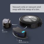 iRobot Roomba Combo j5 Robot Vacuum & Mop – Identifies and Avoids Obstacles Like Pet Waste & Cords, Clean by Room with Smart Mapping, Works with Alexa, Ideal for Pet Hair, Roomba Combo J5 - Image 3