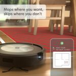 iRobot Roomba Combo j5 Robot Vacuum & Mop – Identifies and Avoids Obstacles Like Pet Waste & Cords, Clean by Room with Smart Mapping, Works with Alexa, Ideal for Pet Hair, Roomba Combo J5 - Image 4