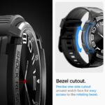 Spigen Rugged Armor Pro Designed for Samsung Galaxy Watch 6 Classic 47mm Case with Band Protective TPU Cover with Strap - Image 4