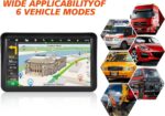 GPS Car Navigator, 9 Inch Display, Voice Guidance, Lifetime Maps with Voice Guidance and Speed Camera Warning 2D&3D map Americas Maps Free Lifetime Map - Image 3