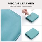 Alldaily Small RFID Wallet for Women Slim Compact Bifold Pocket Ladies Travel Mini Purse (Purist Blue) - Image 6