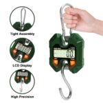 Digital Hanging Scale 660LB/300KG,Handheld Mini Crane Scale,Deer Hunting Scales,Digital Luggage Scale with Hooks for Farm，Fishing, Fish, Meat，Game,Outdoor. - Image 3