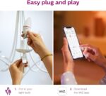 Philips 40-Watt Equivalent B12 LED Smart Wi-Fi Tuneable White Light Bulb Powered by WiZ with Bluetooth (4-Pack) - Image 6
