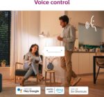 Philips 40-Watt Equivalent B12 LED Smart Wi-Fi Tuneable White Light Bulb Powered by WiZ with Bluetooth (4-Pack) - Image 7
