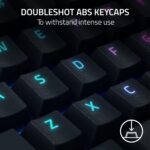 Razer BlackWidow V4 X Mechanical Gaming Keyboard: Yellow Switches Linear & Silent - 6 Macro Keys - Chroma RGB - Doubleshot ABS Keycaps - Roller & Media Keys Snap Tap - Image 6