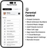 TickTalk 5 - Kids Smart Watch with GPS Tracker, Video Calling, SOS, & Parental Controls | Smartwatch with Free Music, Texting, Kid Phone Call and Text, Boys & Girls - 4G Smart Watch for Kids 3-12 - Image 6