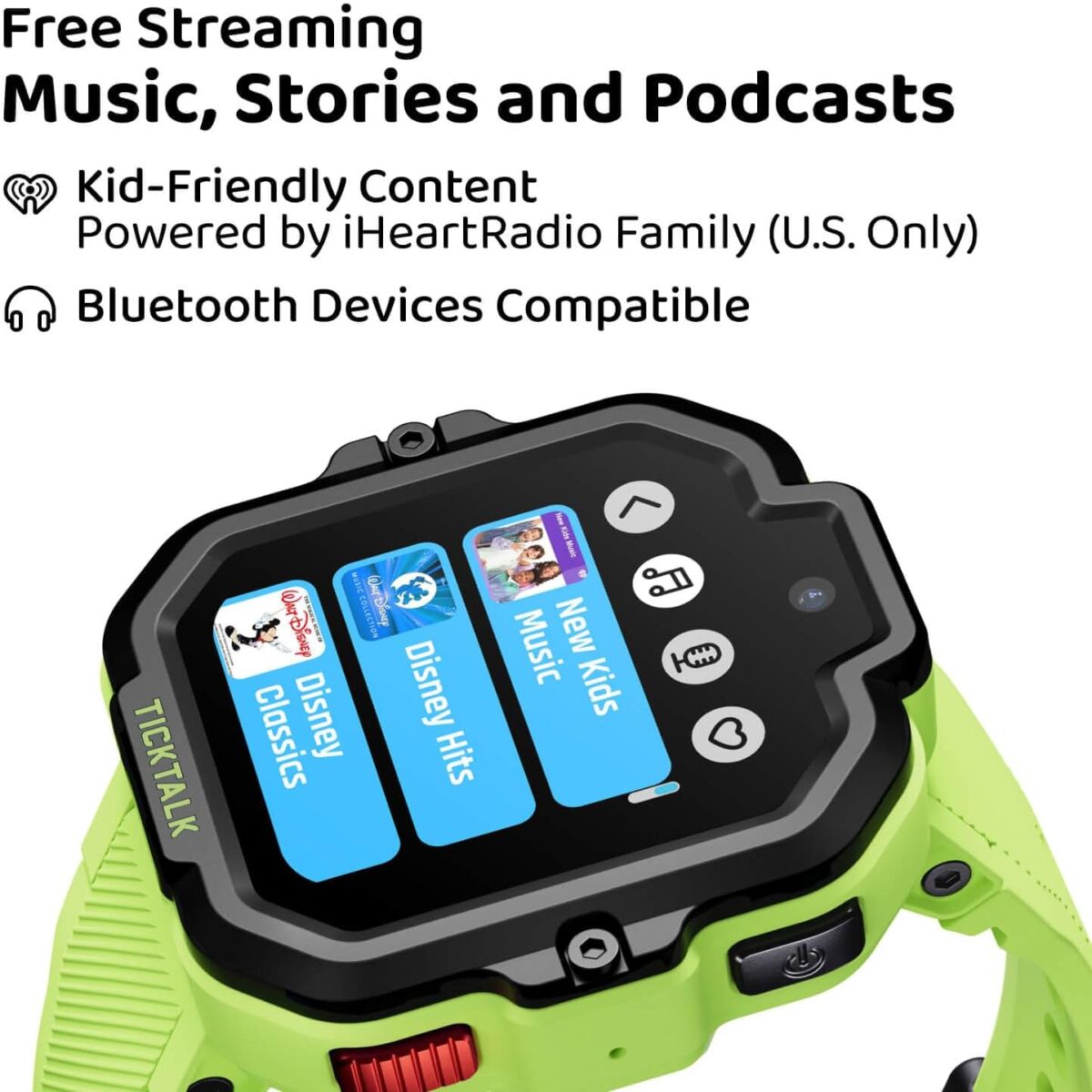 TickTalk 5 - Kids Smart Watch with GPS Tracker, Video Calling, SOS, & Parental Controls | Smartwatch with Free Music, Texting, Kid Phone Call and Text, Boys & Girls - 4G Smart Watch for Kids 3-12 - Image 7