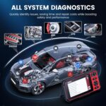 ANCEL DS300 Professional Bidirectional Scanner – All Systems Diagnostic Tool with 30+ Services, Wireless OBD2 Scanner, FCA Autoauth & 3-Year Updates for Cars, Trucks - Image 3
