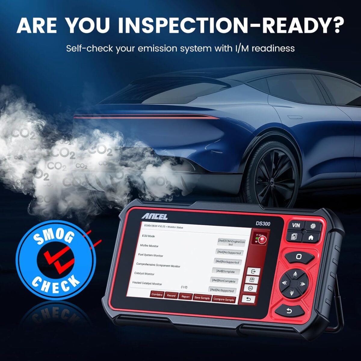 ANCEL DS300 Professional Bidirectional Scanner – All Systems Diagnostic Tool with 30+ Services, Wireless OBD2 Scanner, FCA Autoauth & 3-Year Updates for Cars, Trucks - Image 8
