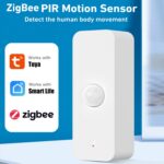 Zigbee Smart Motion Sensor: Wireless PIR Indoor Motion Detector with App Alerts, Tuya Zigbee Hub Required, Smart Home Security Burglar Alarm for Home Automation, Compatible with Alexa (1Pack) - Image 3