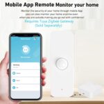 Zigbee Smart Motion Sensor: Wireless PIR Indoor Motion Detector with App Alerts, Tuya Zigbee Hub Required, Smart Home Security Burglar Alarm for Home Automation, Compatible with Alexa (1Pack) - Image 4