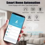 Zigbee Smart Motion Sensor: Wireless PIR Indoor Motion Detector with App Alerts, Tuya Zigbee Hub Required, Smart Home Security Burglar Alarm for Home Automation, Compatible with Alexa (1Pack) - Image 6