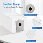 10 Pack X8 Dust Bags Compatible with ECOVACS DEEBOT X8 Pro Omni/T50 Pro Omni/Yeedi S14 Plus Robot Vacuum Cleaner, 4 Layers Effective Filtration - Image 4