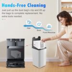 10 Pack X8 Dust Bags Compatible with ECOVACS DEEBOT X8 Pro Omni/T50 Pro Omni/Yeedi S14 Plus Robot Vacuum Cleaner, 4 Layers Effective Filtration - Image 7