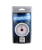 Manual Luggage Baggage Scale with Tape Measure with Dial Analog Display Travel Size Portable Take Along - Image 5