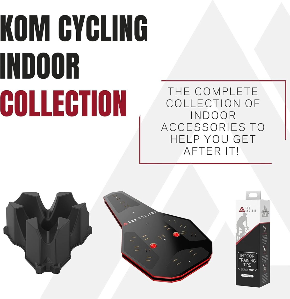 KOM Cycling Media Display - Indoor Cycling Desk for Bicycle Trainer - Bike Desk Creates Rad Indoor Cycling Pain Cave - Perfect for Displaying Zwift, TR, and Wahoo SUF! - Image 6