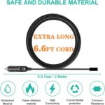 12V/24V Car Charging Cable Compatible Anker Powerhouse 521 523 535 555 300 400 800 Portable Power Station Solar Generator Power Bank Car Charger Auto DC Adapter - Image 7