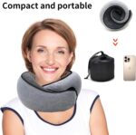 New Neck Pillow for Travel Pillows Airplanes Traveling bitmore Travel dreamshore Turtle Reduce Neck Shoulder Back discomfort Caused Pillows for Extra Luggage Sleeping Travel Car Office. - Image 7