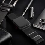 EPULY Compatible with Apple Watch Band 44mm 45mm 46mm 49mm,Stainless Steel Mesh Loop Magnetic Clasp for iWatch Ultra Series 10 9 8 SE 7 6 5 4 3 2 1Women Men -49/46/45/44mm Black - Image 4