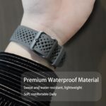 Compatible with WHOOP 4.0 Bands with Case bands, Silicone band with Metal Buckle Compatible with WHOOP 5.0 PEAK, LIFE MG, One, 4.0, 3.0 - Image 4