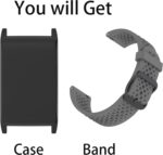 Compatible with WHOOP 4.0 Bands with Case bands, Silicone band with Metal Buckle Compatible with WHOOP 5.0 PEAK, LIFE MG, One, 4.0, 3.0 - Image 8
