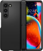 Spigen Tough Armor Pro P [Hinge Protection] Designed for Galaxy Z Fold 5 Case (2023) - Black - Image 3