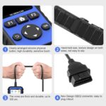 OBDResource Full Systems Heavy Duty Truck Scanner Tool HDOBD/EOBD/OBD2 Automotive Scanner Diagnostic Tool for Truck & Car 2 in 1 Code Reader for Most 12V 24V Diesel Vehicles - Image 7