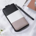 Womens Wallet RFID Blocking Genuine Leather Multi Credit Card Large Capacity Zip Around Clutch Travel Purse Wristlet - Image 5