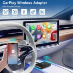 CarPlay Wireless Adapter, Converts Factory Wired CarPlay to Wireless, 2025 Upgrade Wireless Carplay Adapter for Cars from 2015 & iPhone iOS 10+ - Image 3