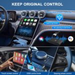 CarPlay Wireless Adapter, Converts Factory Wired CarPlay to Wireless, 2025 Upgrade Wireless Carplay Adapter for Cars from 2015 & iPhone iOS 10+ - Image 4